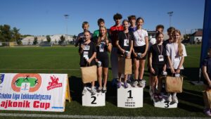 I część Szkolnej Ligi Lekkoatletycznej 2026/27 – Lajkonik Cup           